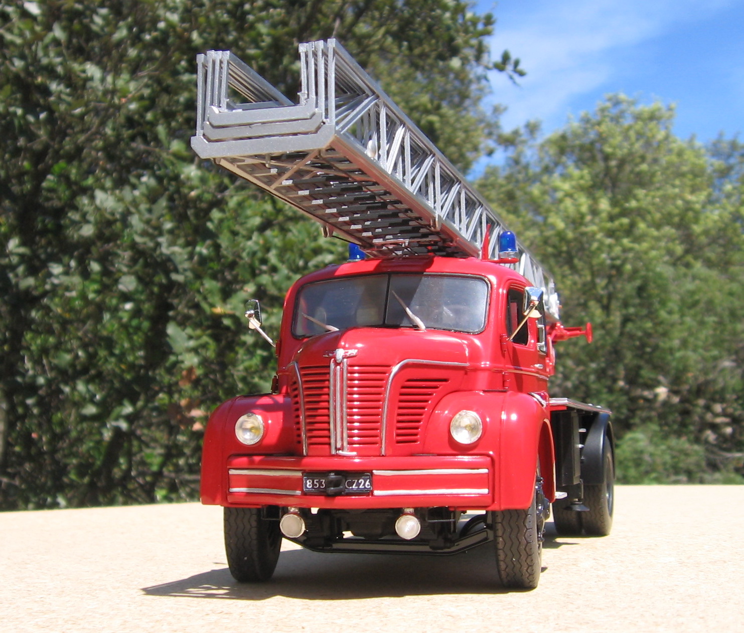 BERLIET grande echelle