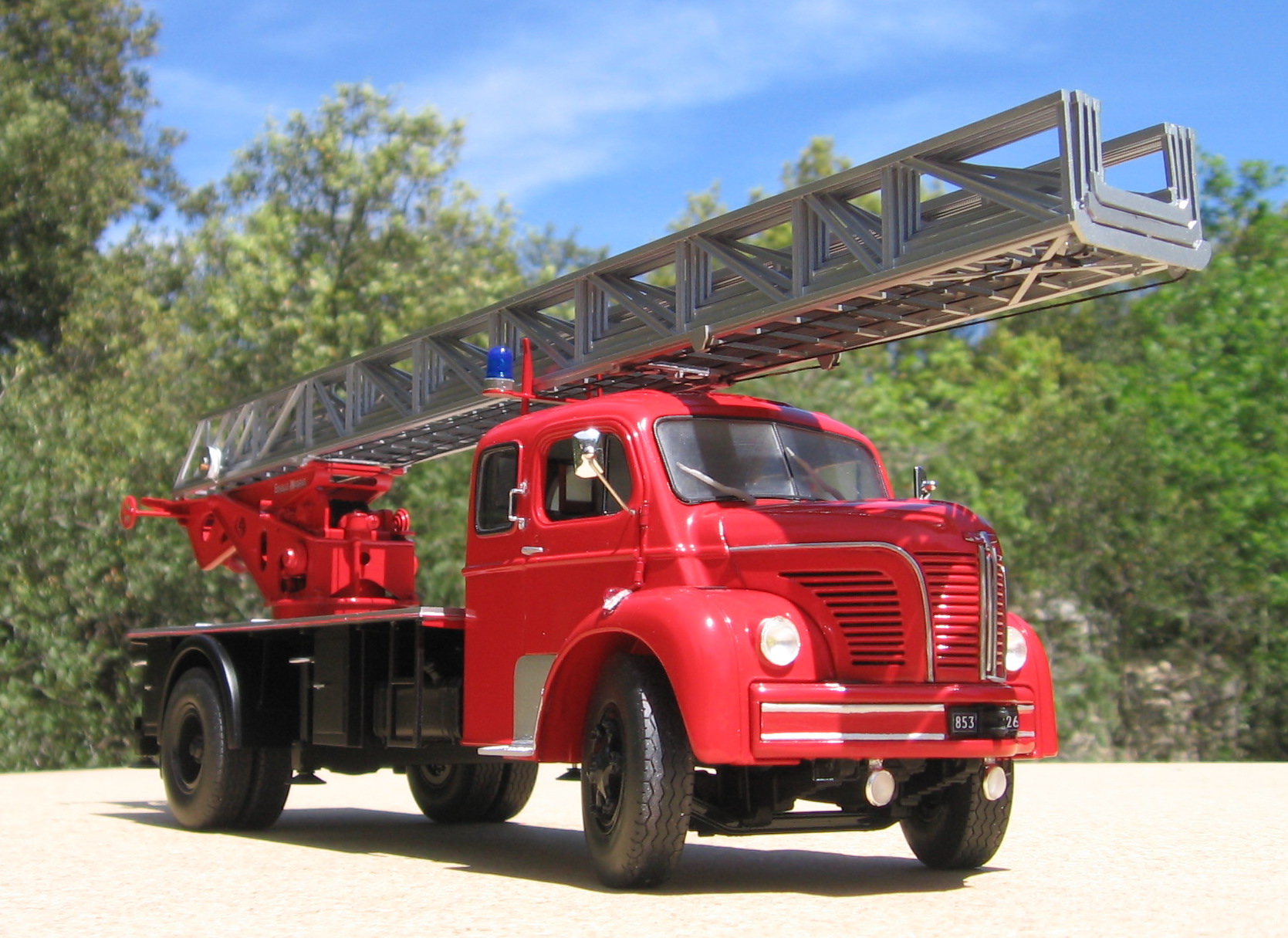 BERLIET grande echelle