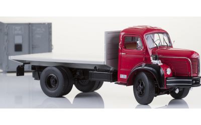 BERLIET GLR 8 R plateau porte conteneur