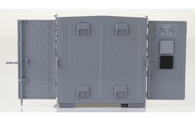 BERLIET GLR 8 R plateau porte conteneur