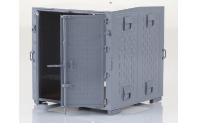 BERLIET GLR 8 R plateau porte conteneur